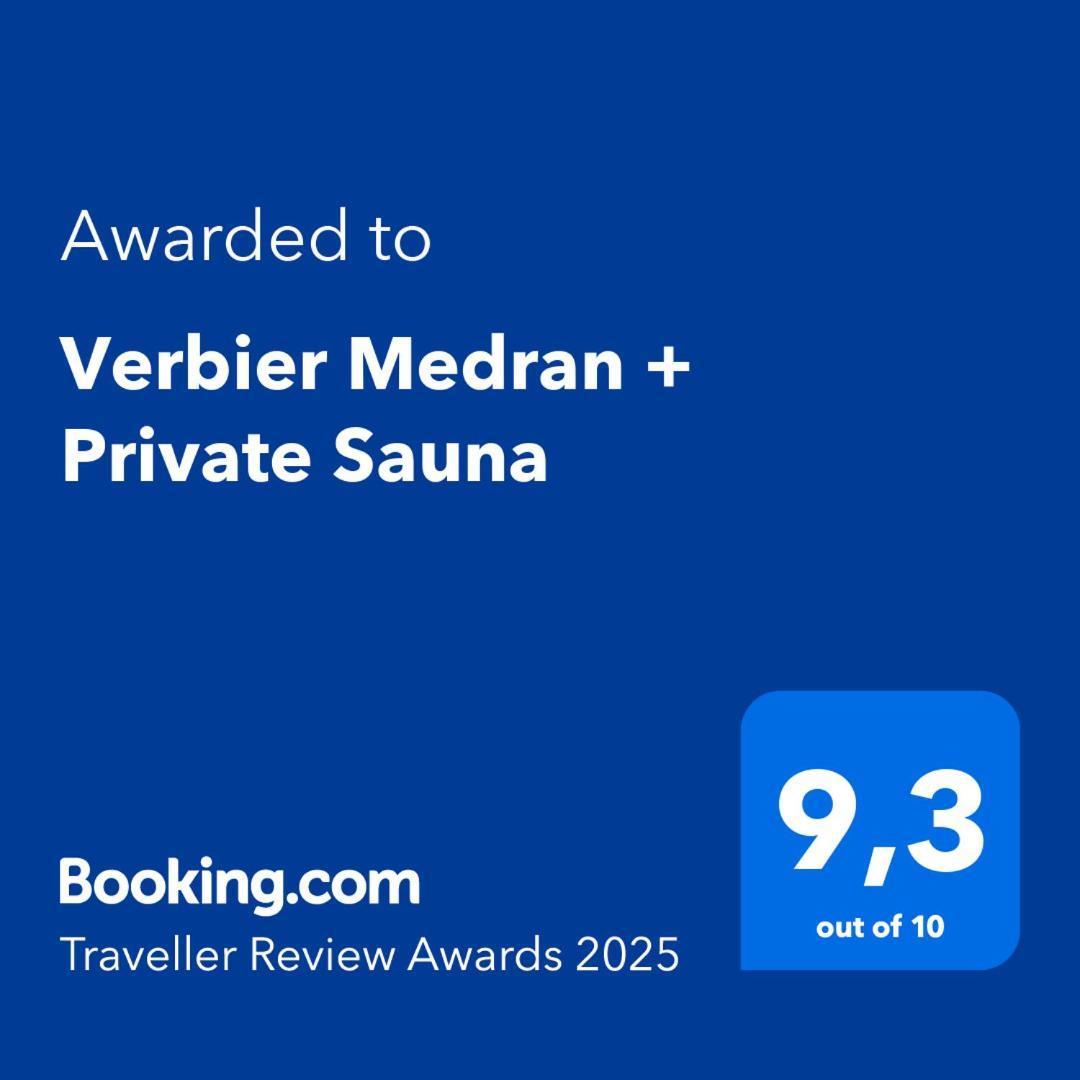 Verbier Medran + Private Sauna 외부 사진